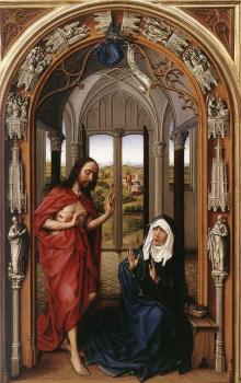 羅吉爾 凡 德 韋登 Miraflores Altarpiece-right panel 羅吉爾 凡 德 韋登 Miraflores Altarpiece-right panel